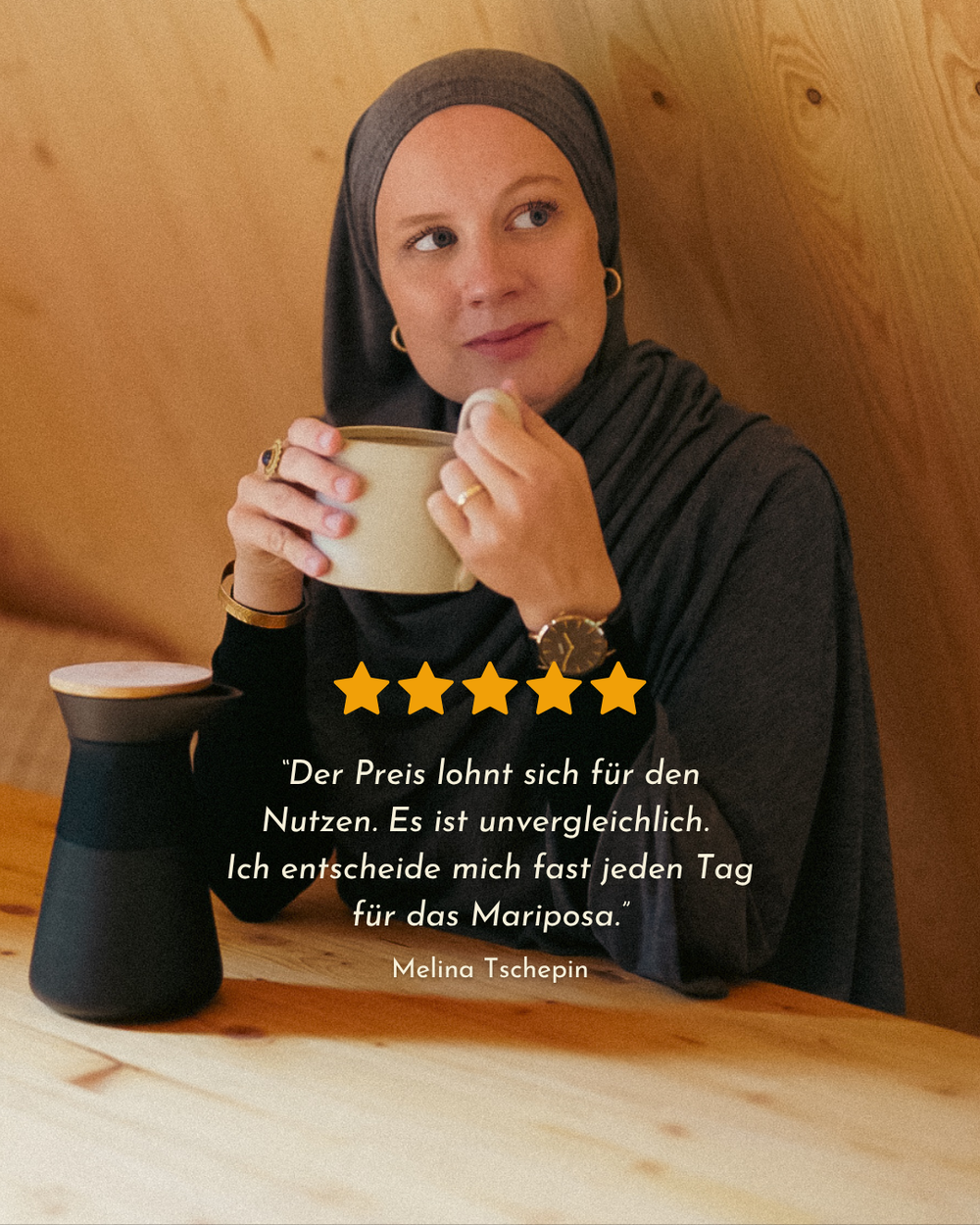 "Mariposa" XXL aus Seide und Bio-Baumwolle (Grey Melange)