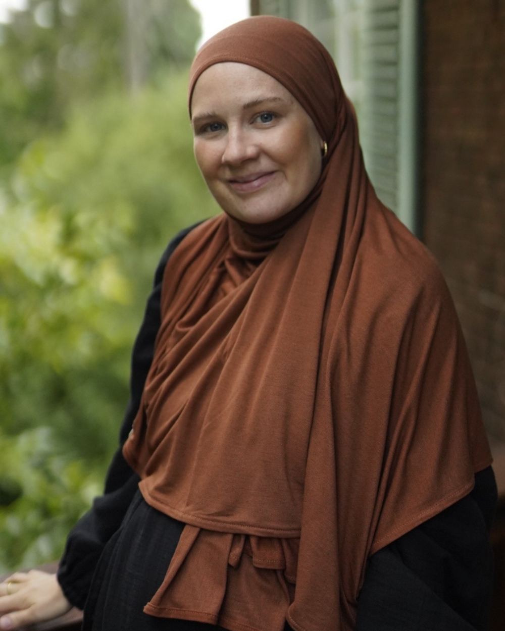 Bio-Hijab "Aurela" aus luxuriösem Micromodal und Cashmere