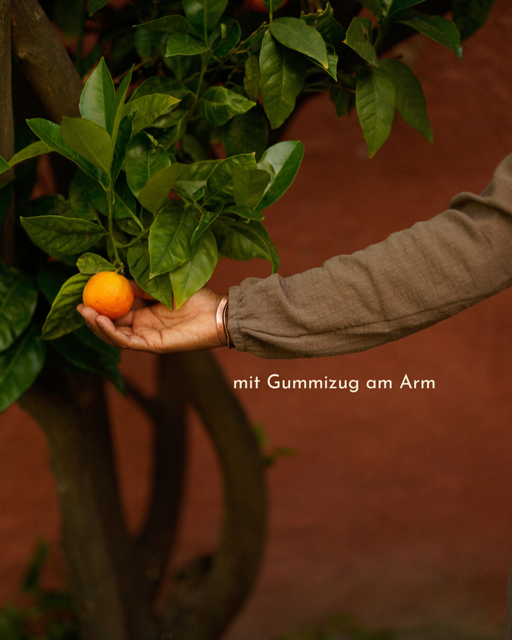 Cotton Abaya "Maya" aus Baumwolle (Brown)