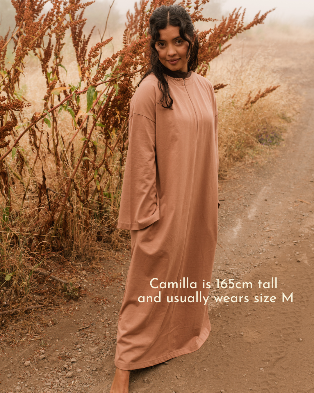 The "Lacie" Shirt Dress made of 100% organic cotton (Earth)
