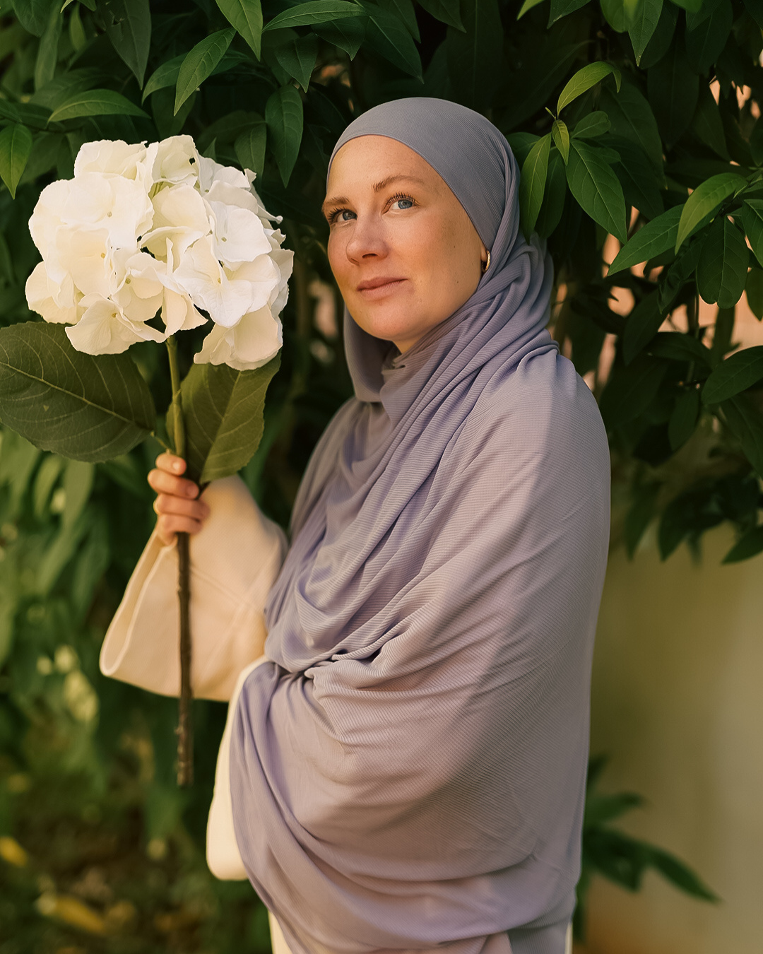 Ultra Light Hijab aus Tencel™ "Luminosa" (Lavender)