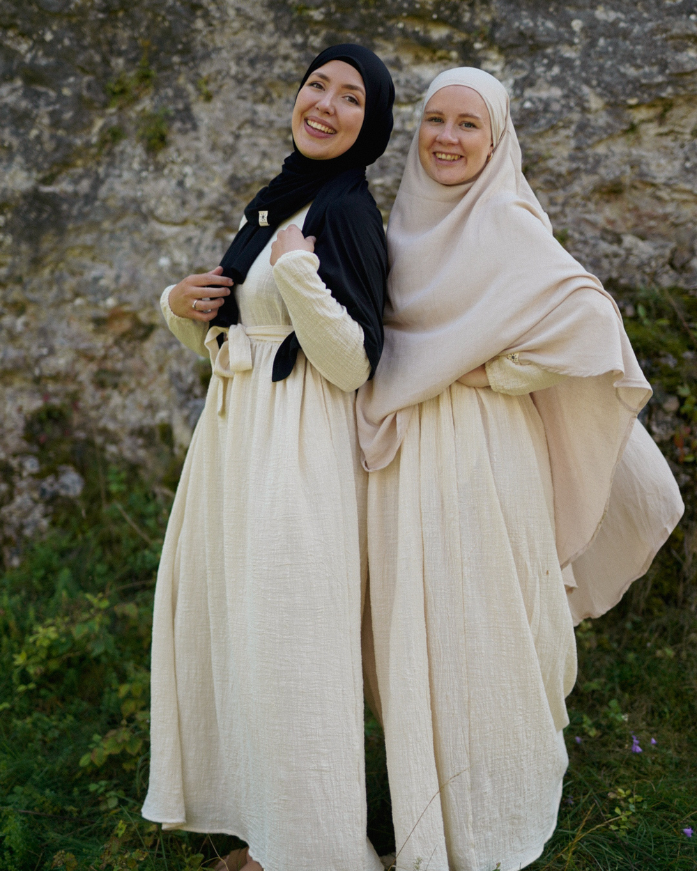 Cotton Abaya "Maya" aus Baumwolle (Raw Cotton)