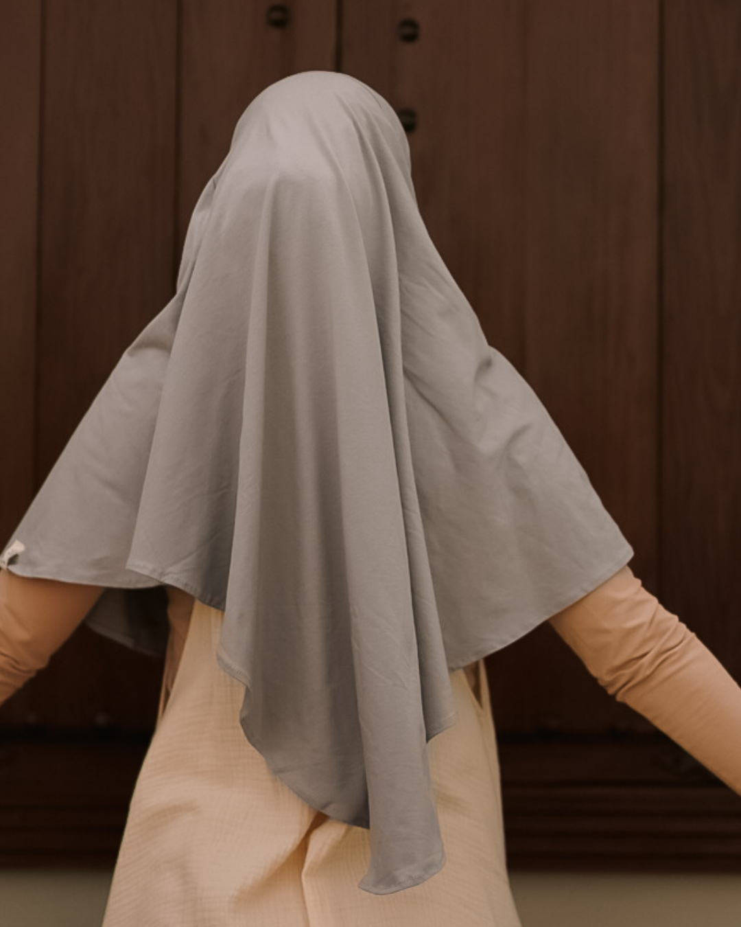 Mini Jersey Khimar made from organic cotton (Silverstone)