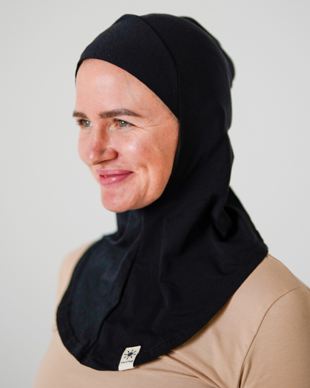 Ninja Bonnet - Bio-Baumwolle - black