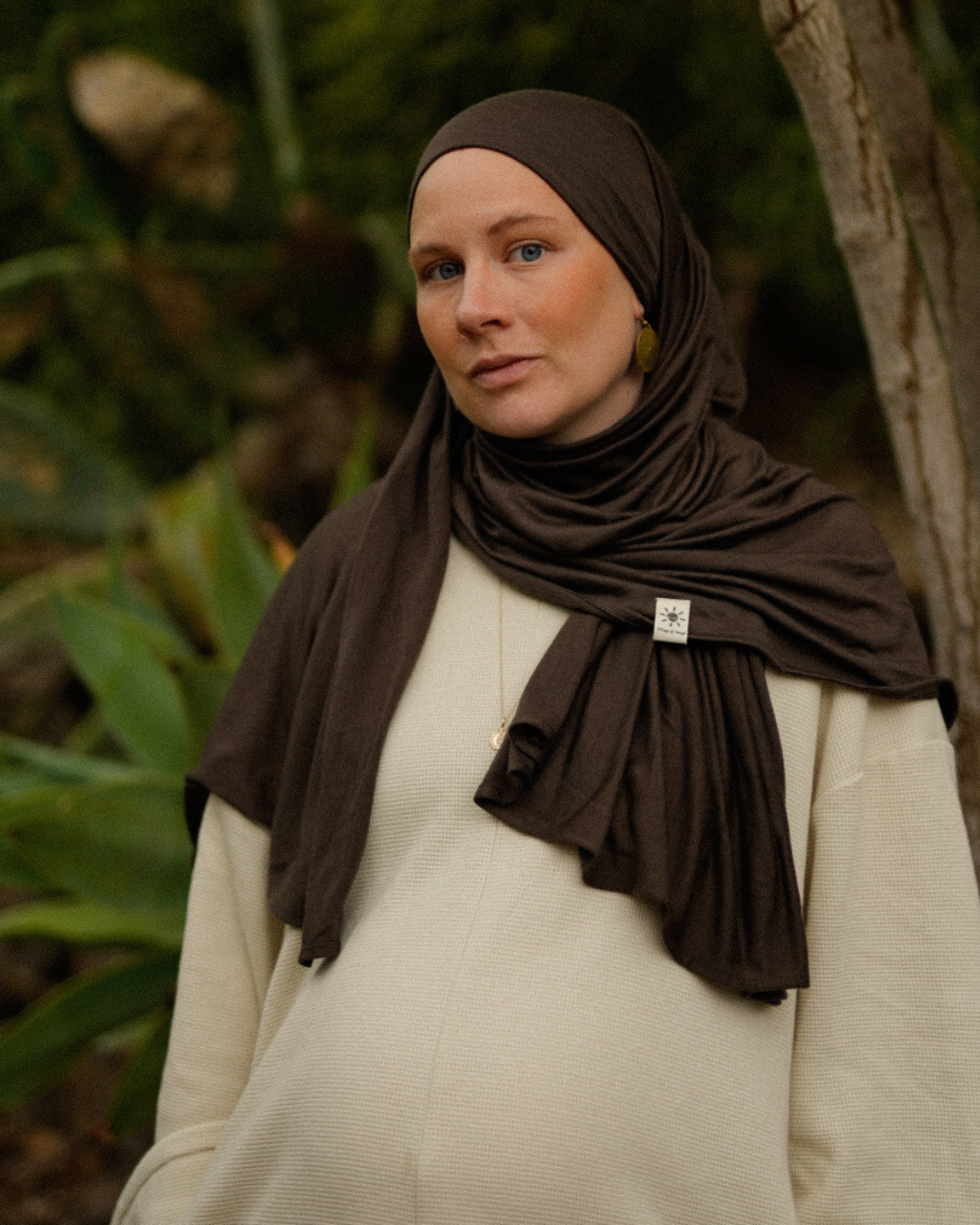 Hijab aus Merinowolle "Merina" (Wildwood)