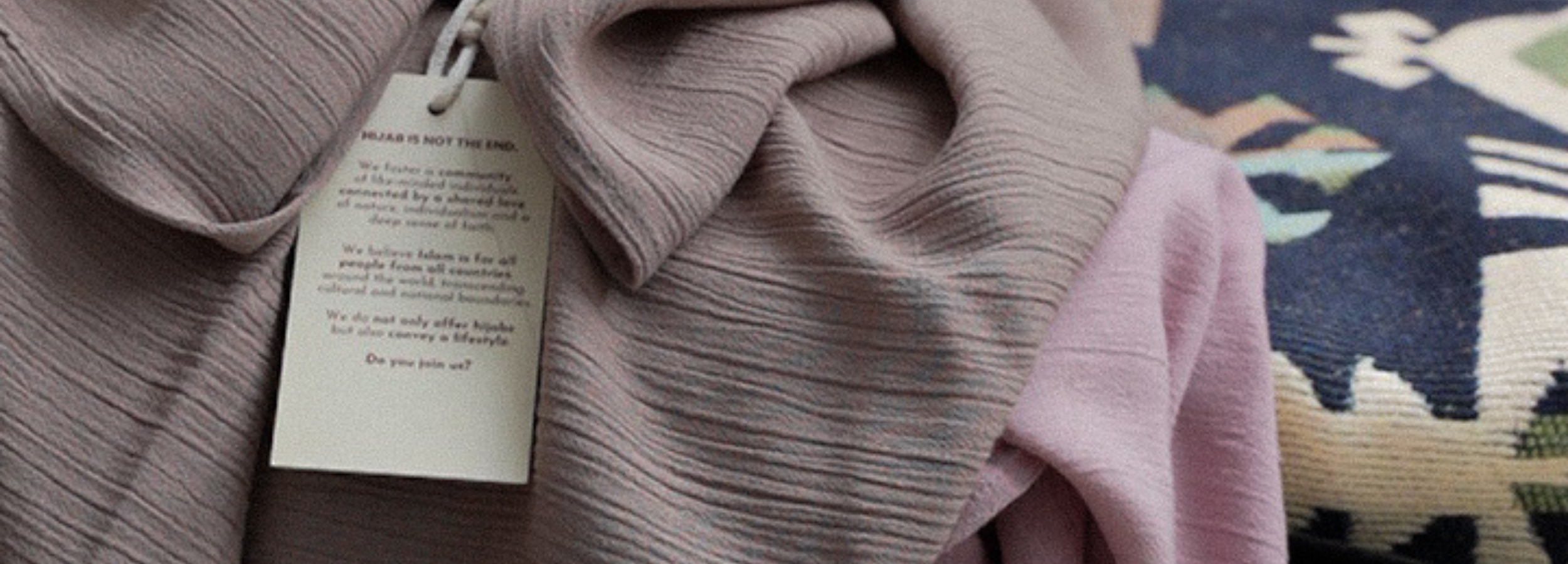 Naturfaser-Mix Hijabs