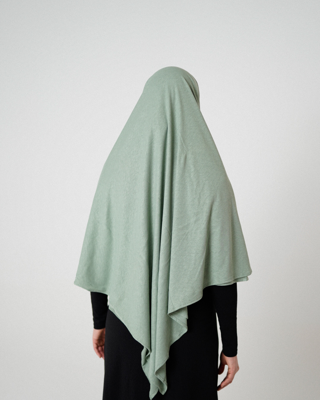 Hijab bio avec ourlet « Nessie »