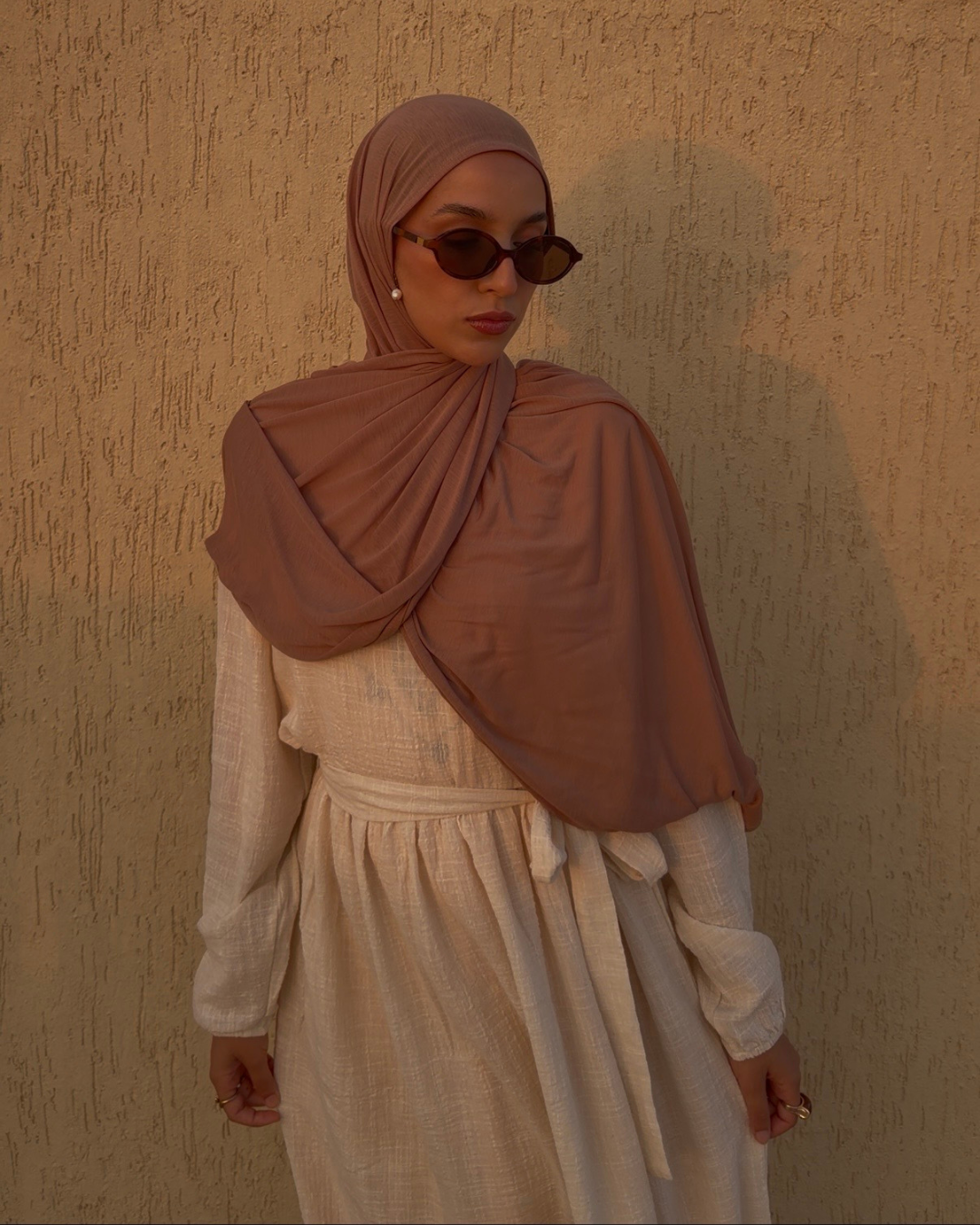 The Original Cotton Abaya "Maya" made of cotton (raw cotton)