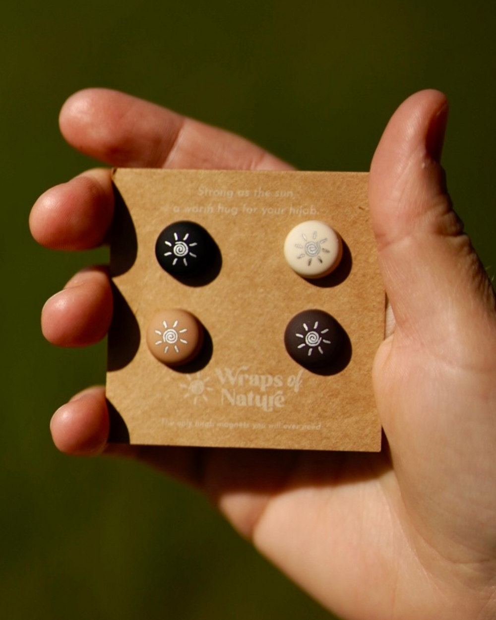Magnet Pins Hijab - 4 Paar starke Hijab Pins magnetic
