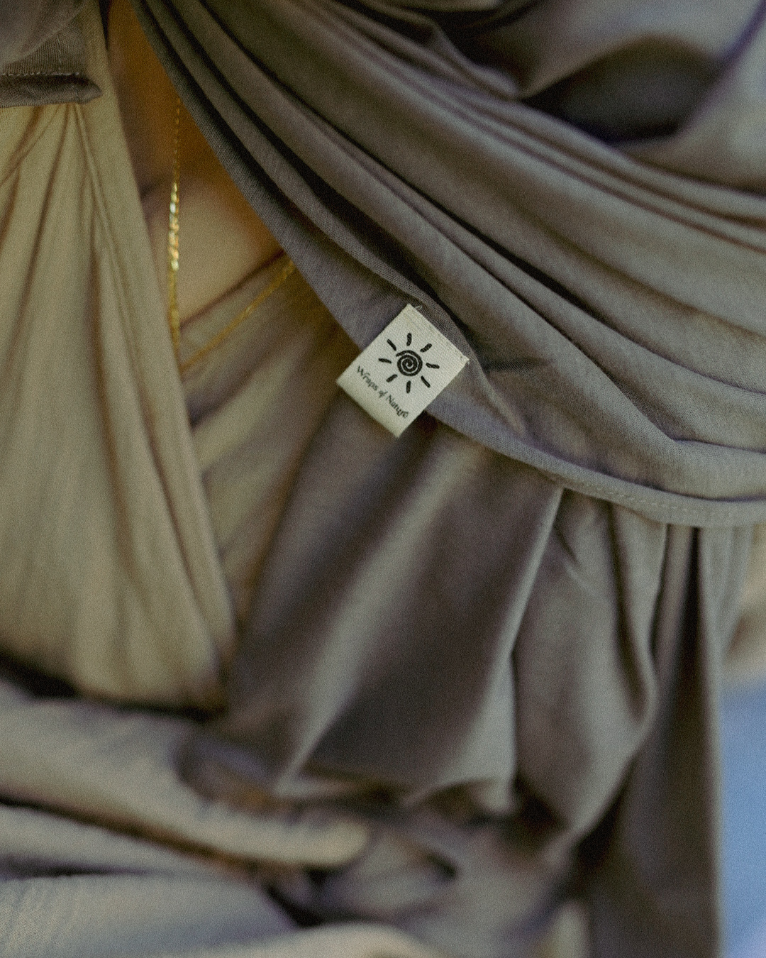 Ultra Light Hijab aus Bio-Baumwolle "Airielle" (Steel)