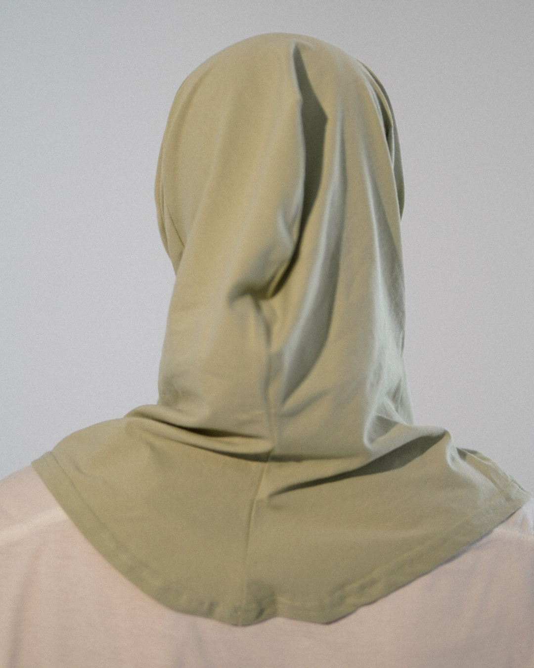 Balaclava - Sport- & Freizeit-Hijab, aus Bio-Baumwolle - Sage