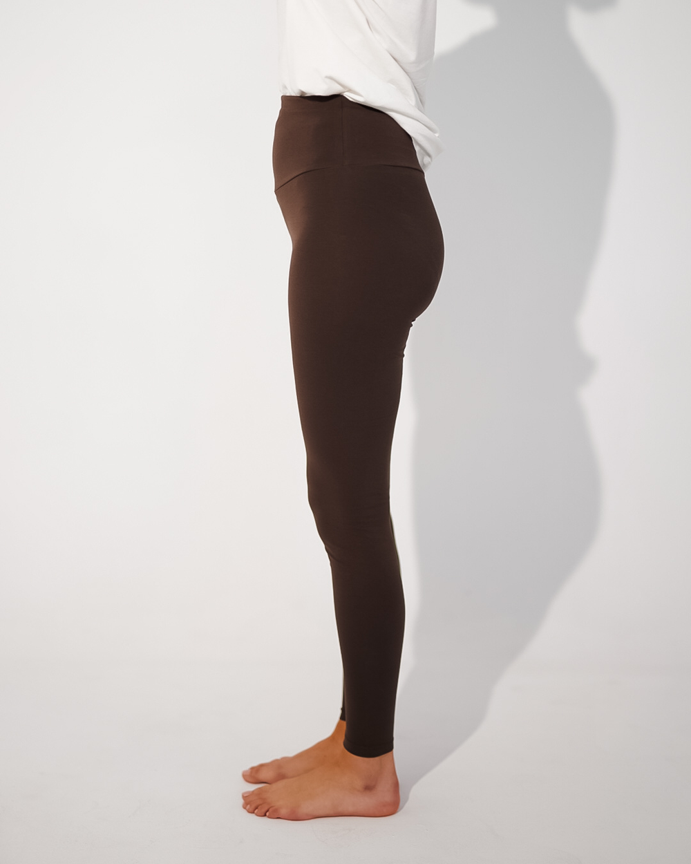 Leggings aus Bio-Baumwolle "Yuna" (Chocolate)