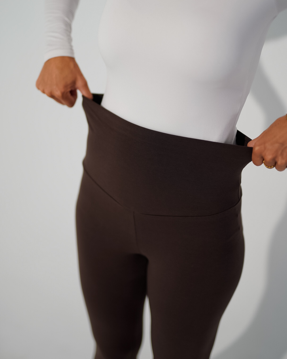Leggings aus Bio-Baumwolle "Yuna" (Chocolate)