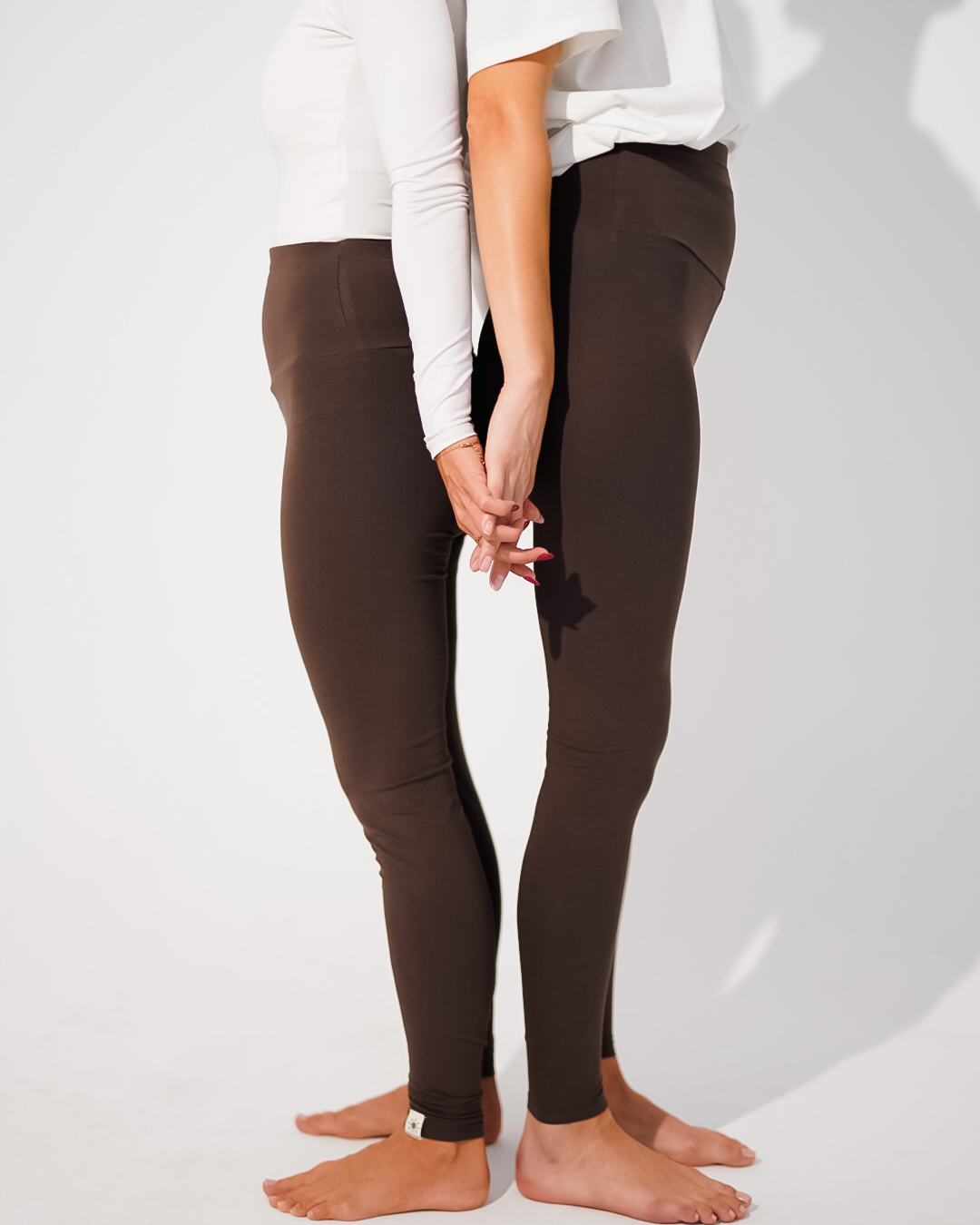 Leggings aus Bio-Baumwolle "Yuna" (Chocolate)