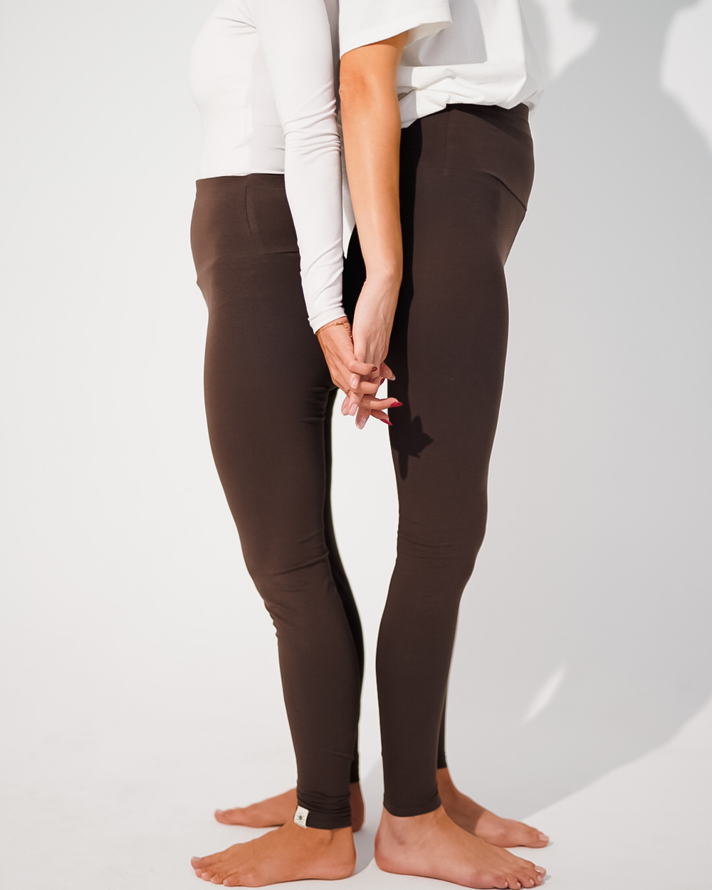 Leggings aus Bio-Baumwolle "Yuna" (Chocolate)