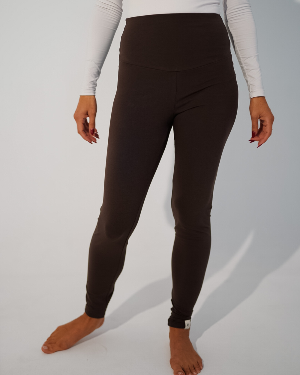 Leggings aus Bio-Baumwolle "Yuna" (Chocolate)