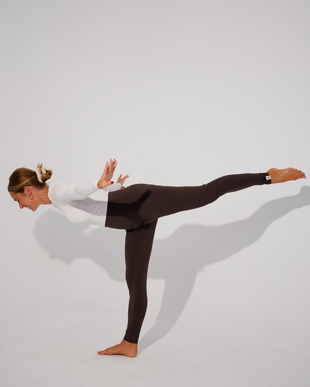 Leggings aus Bio-Baumwolle "Yuna" (Chocolate)