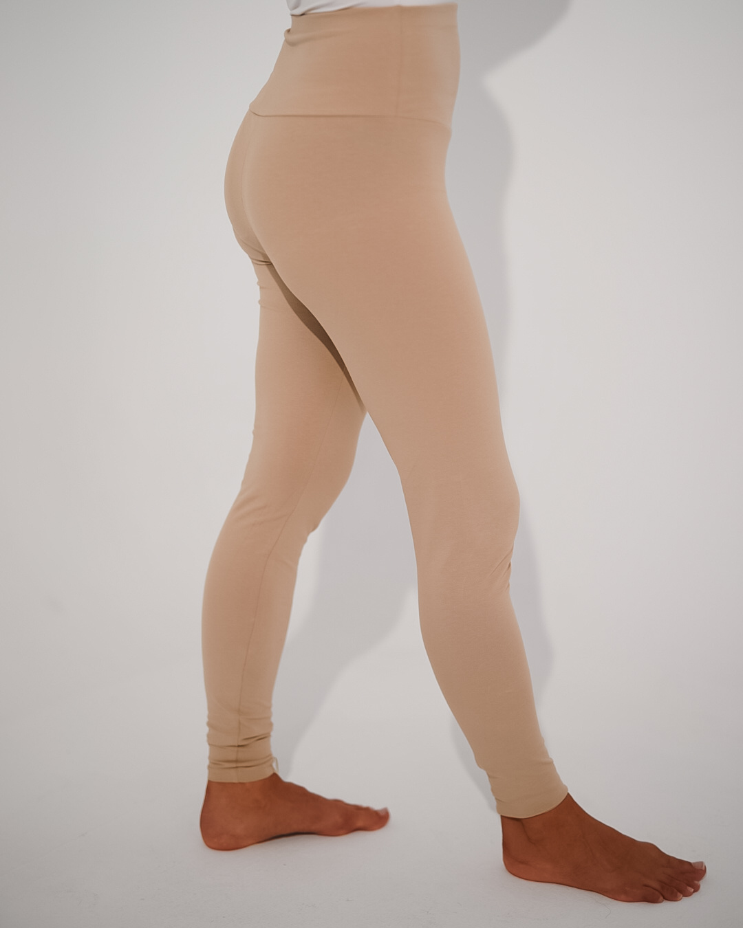 Leggings aus Bio-Baumwolle "Yuna" (Light Taupe)