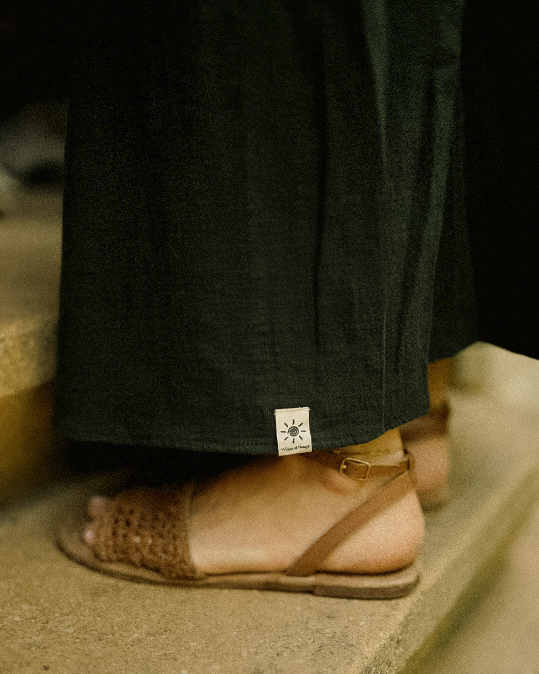 Cotton Abaya "Maya" aus Baumwolle (Dark Green)