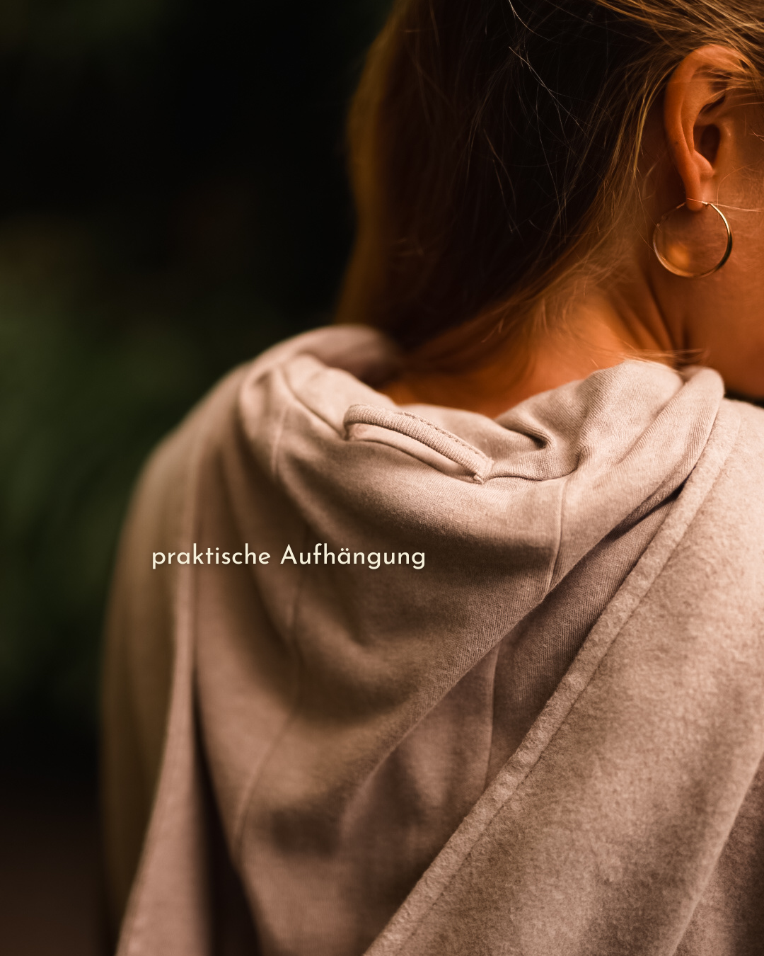 Lange Fleeceweste "Coseline" aus Bio-Baumwolle