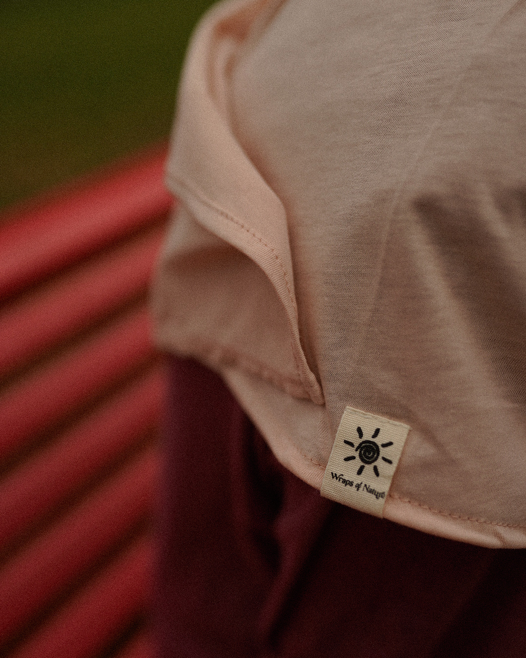 "Hava Flex" Light Hijab made of 100% organic cotton (Lychee)