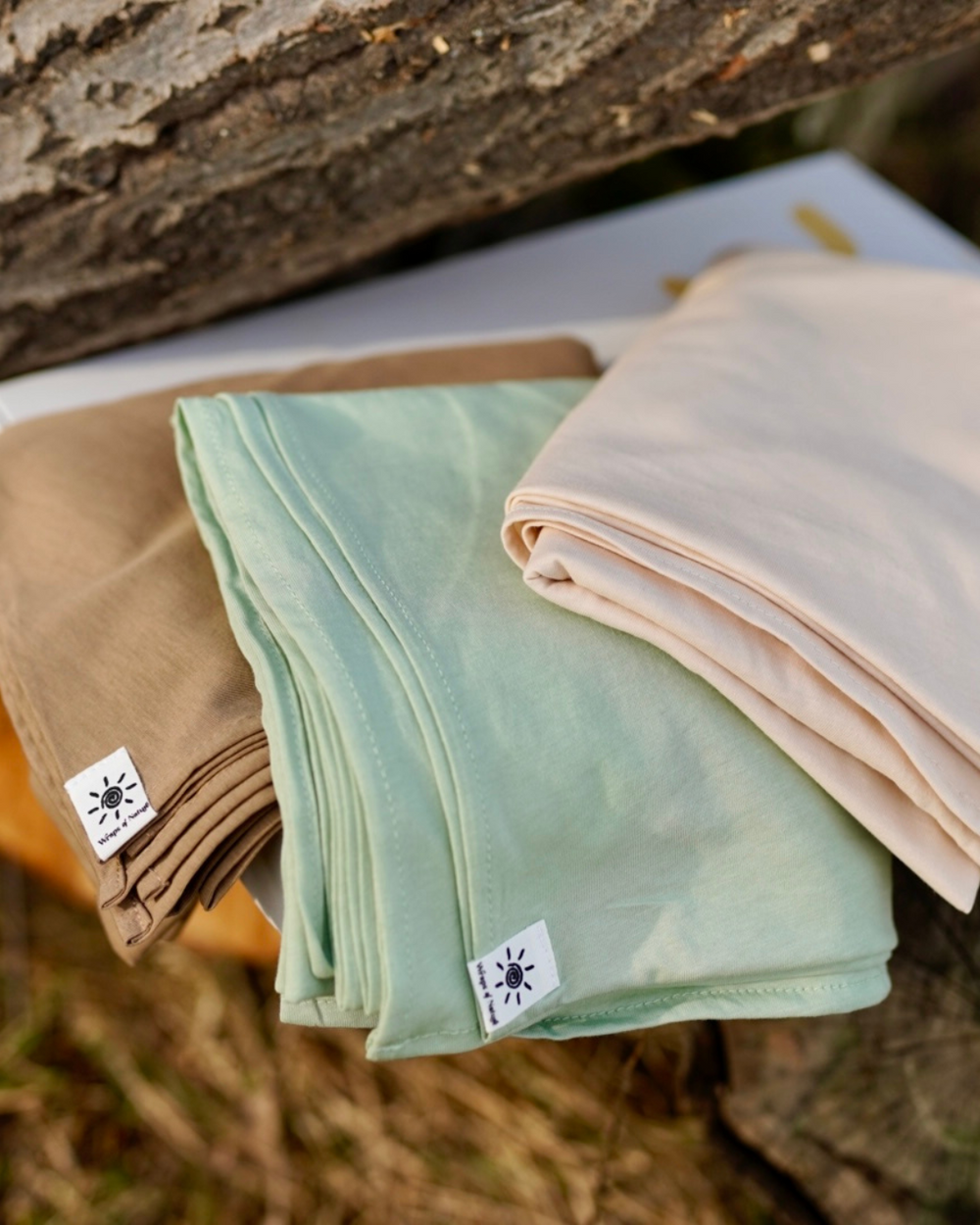 3er Spar-Set Leichter Hijab "Hava" aus Bio-Baumwolle
