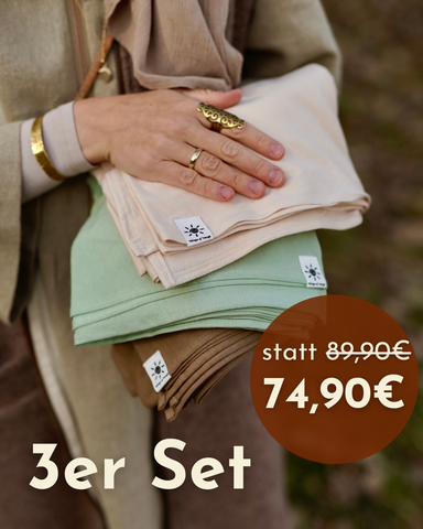 3er Spar-Set Leichter Hijab 