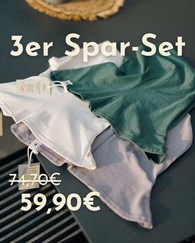 Balaclava - Sport- & Freizeit-Hijab, aus Bio-Baumwolle - 3er Set