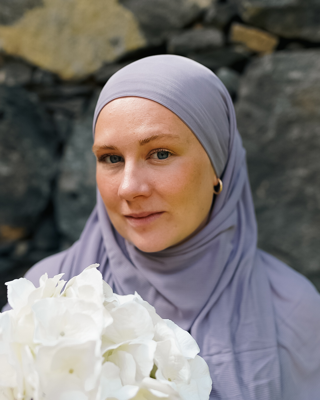 Ultra Light Hijab aus Tencel™ "Luminosa" (Lavender)