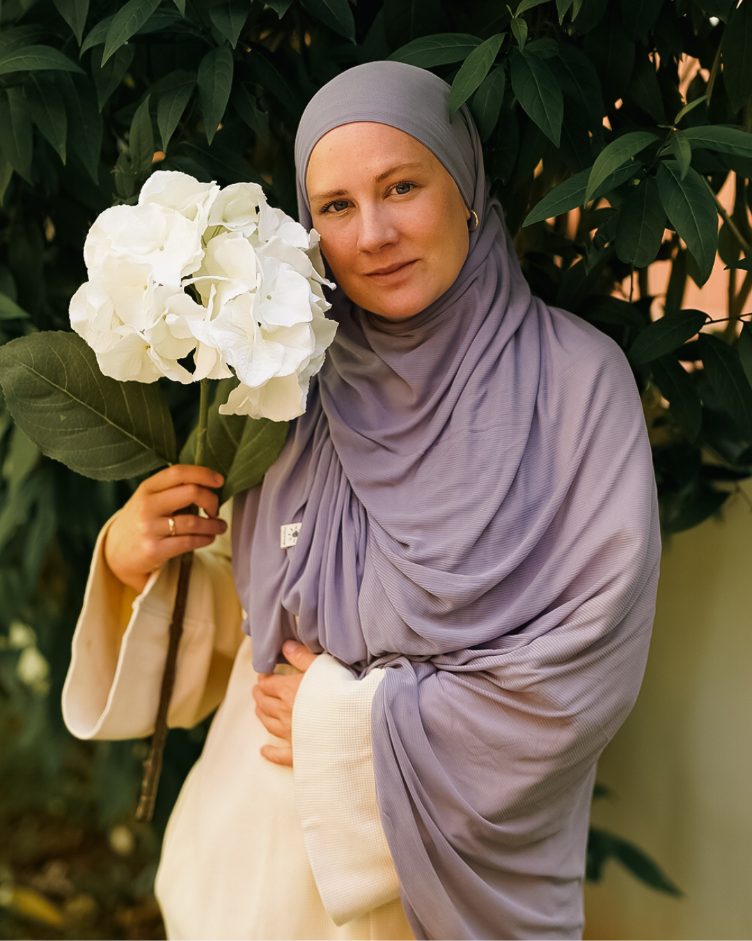 Ultra Light Hijab aus Tencel™ "Luminosa" (Lavender)