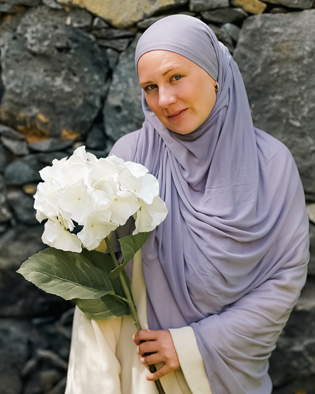 Ultra Light Hijab aus Tencel™ "Luminosa" (Lavender)