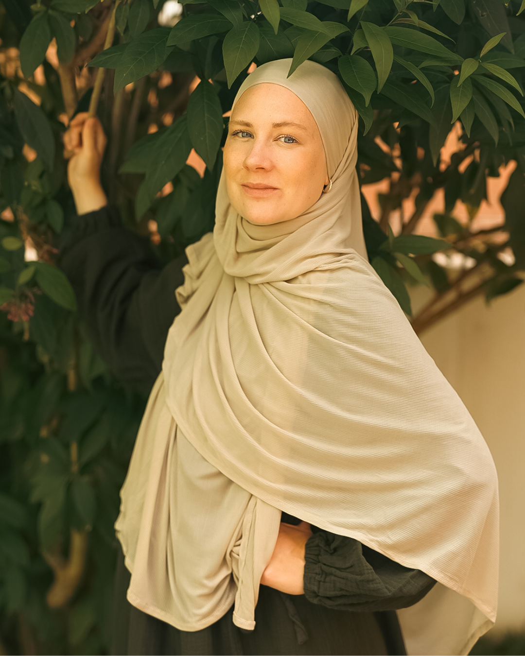 Ultra Light Hijab aus Tencel "Luminosa" (Savannah)