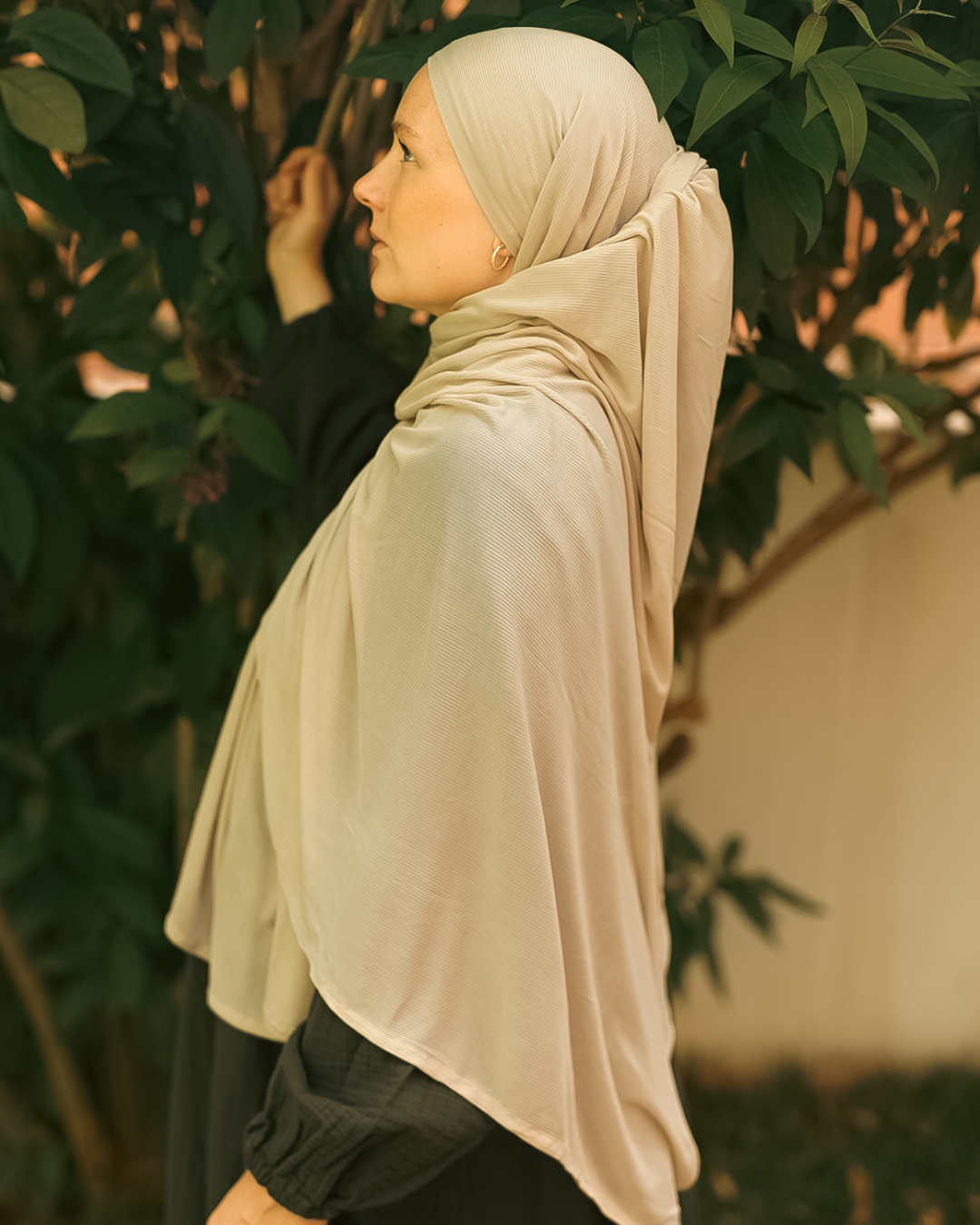 Ultra Light Hijab aus Tencel "Luminosa" (Savannah)