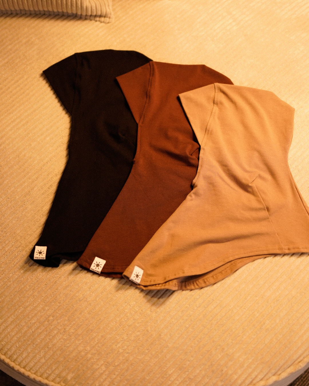 Ninja Bonnet - Bio-Baumwolle - black