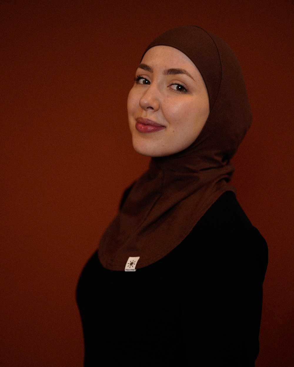 Ninja Bonnet - Bio-Baumwolle - brown