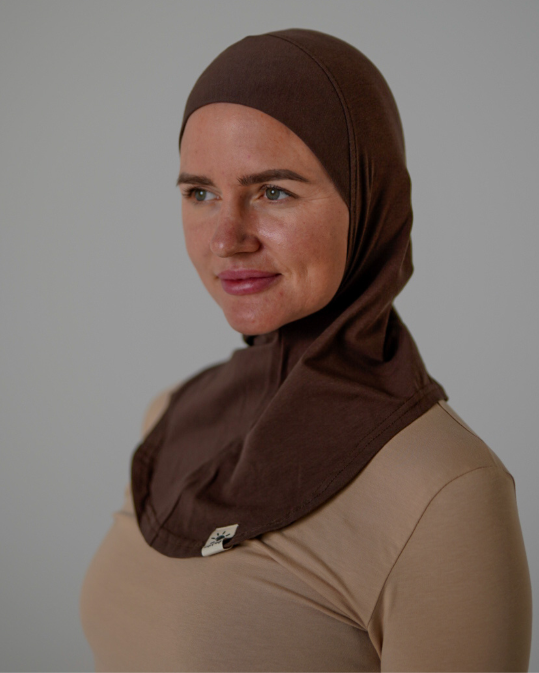 Ninja Bonnet - Bio-Baumwolle - chocolate