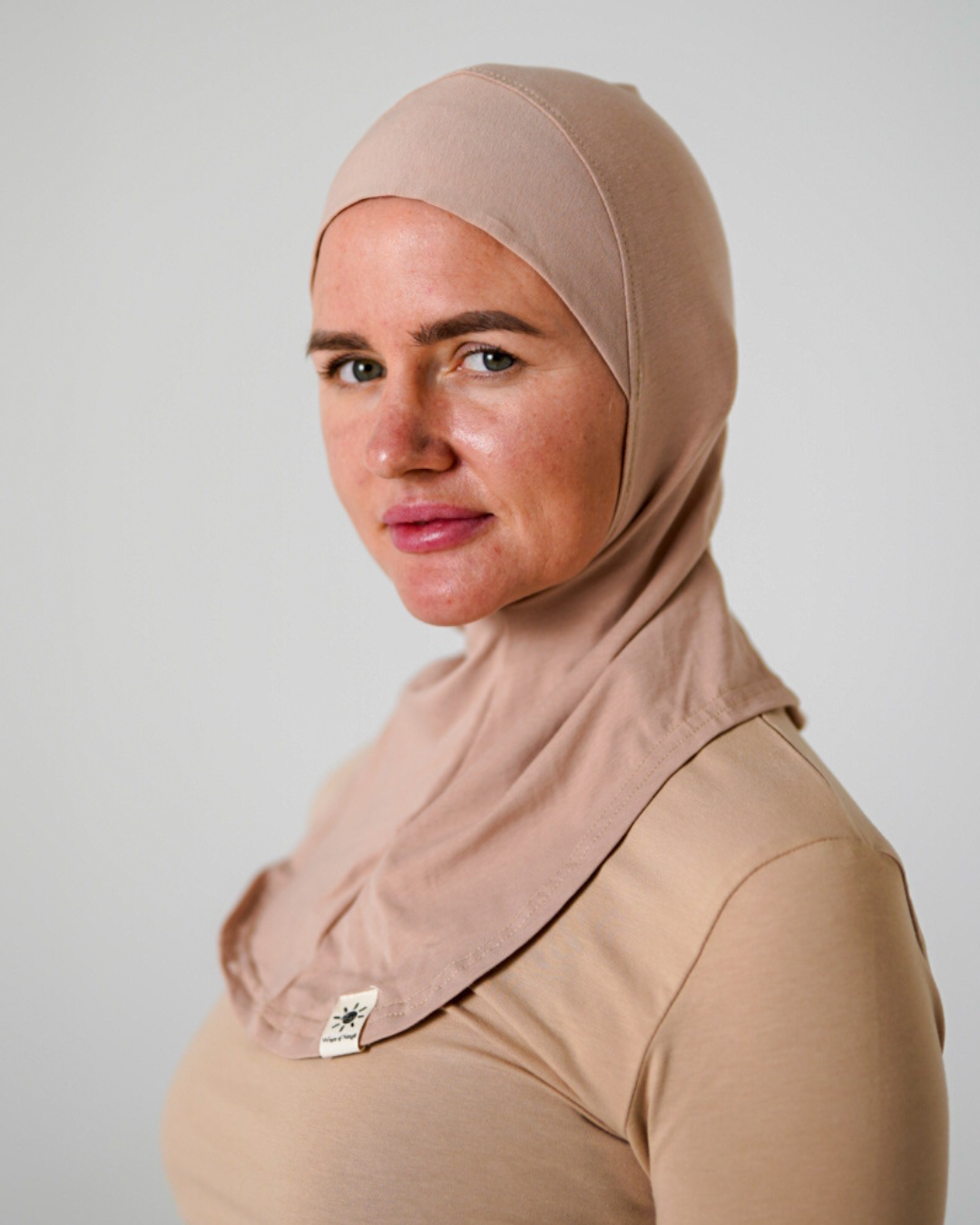 Ninja Bonnet - Bio-Baumwolle - taupe