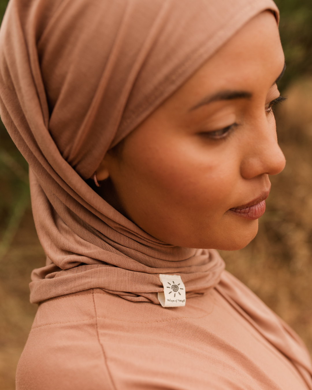 Hijab ultra-léger en Lyocell et Smartcell « Vayla » (Earth)