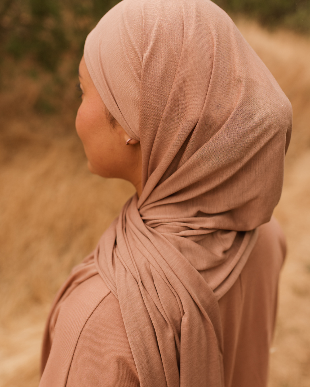Ultra Light Hijab aus Lyocell & Smartcell "Vayla" (Earth)