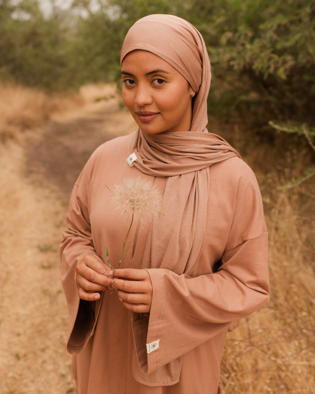 Hijab ultra-léger en Lyocell et Smartcell « Vayla » (Earth)