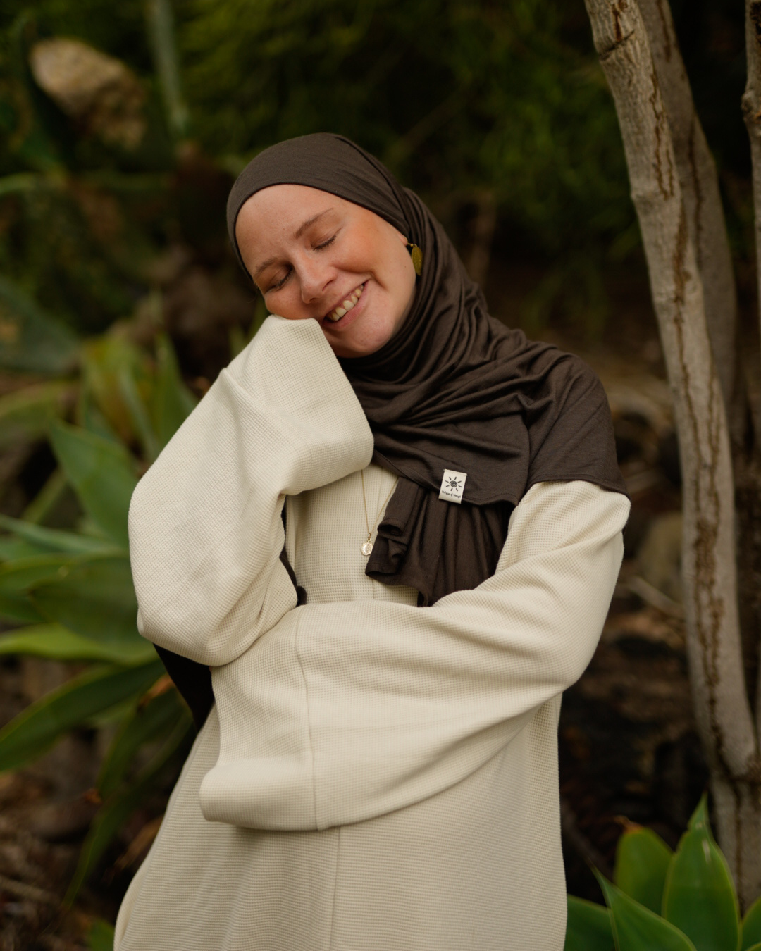 Hijab aus Merinowolle "Merina" (Wildwood)