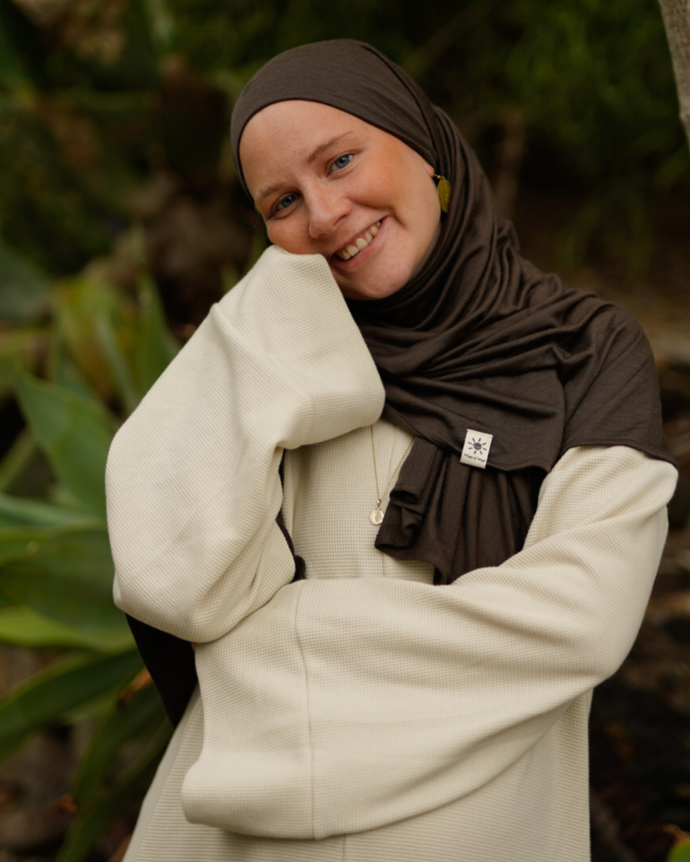 Hijab aus Merinowolle "Merina" (Wildwood)