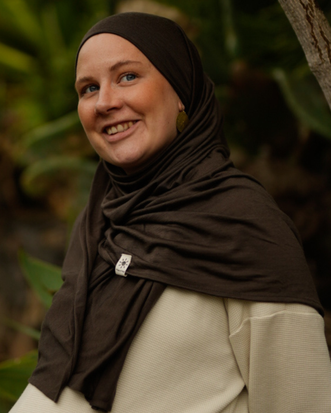 Hijab aus Merinowolle "Merina" (Wildwood)