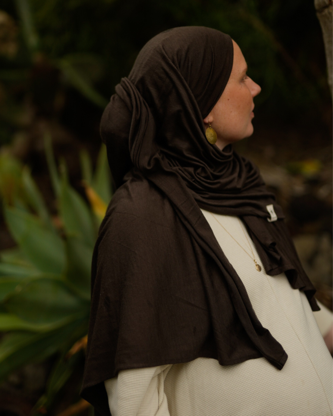 Hijab aus Merinowolle "Merina" (Wildwood)